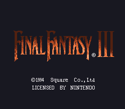 sfc游戏 最终幻想6-1.0(美)Final Fantasy III (U) (v1.0)