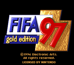 sfc游戏 FIFA足球赛97(欧)(M6)FIFA '97 - Gold Edition (E) (M6)