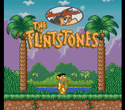 sfc游戏 石头族乐园-升官版(欧)Flintstones, The - The Treasure of Sierra Madrock (E)