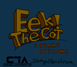 sfc游戏 依凯猫(欧)Eek! The Cat (E)