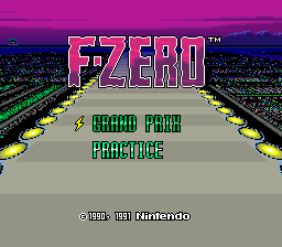 sfc游戏 F零式赛车(欧)F-Zero (E)