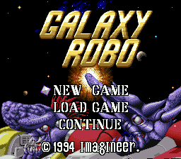 sfc游戏 银河骑兵机器人(日)Galaxy Robo (J)