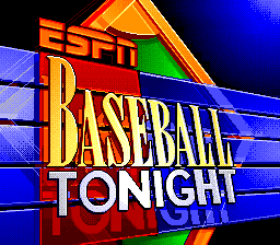 sfc游戏 今晚棒球转播(美)ESPN Baseball Tonight (U)