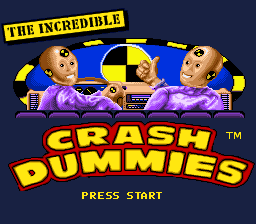 sfc游戏 不可思议之人偶(欧)Incredible Crash Dummies, The (E)