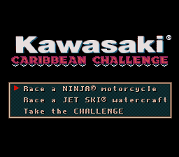 sfc游戏 川崎竞速挑战(美)Kawasaki Caribbean Challenge (U)