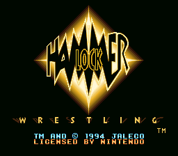 sfc游戏 超魄力摔角(美)Hammerlock Wrestling (U)