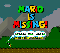 sfc游戏 马力欧失踪记(欧)Mario is Missing! (E)