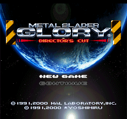 sfc游戏 金属之光(日)Metal Slader Glory - Director's Cut (J)