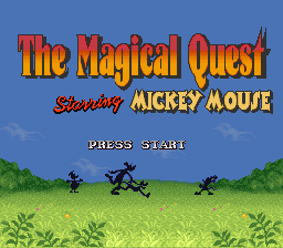 sfc游戏 Magical Quest Starring Mickey Mouse, The (USA)