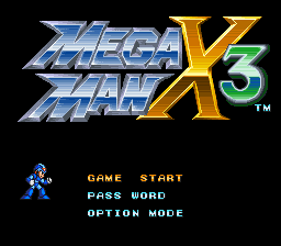 sfc游戏 洛克人X(美)1.1版Megaman X (U) (v1.1)