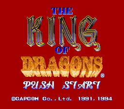 sfc游戏 King of Dragons, The (Europe)