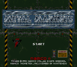 sfc游戏 金属战队(美)Metal Marines (U)