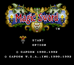 sfc游戏 魔法堆球Magic Sword (U)