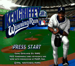 sfc游戏 小葛瑞非热战全场(美)Ken Griffey Jr.'s Winning Run (U)