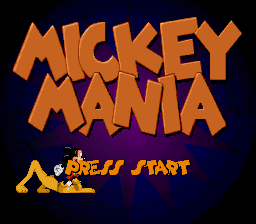 sfc游戏 米老鼠迷(美)Mickey Mania - The Timeless Adventures of Mickey Mouse (U)