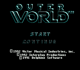 sfc游戏 逃离异世界-日Outer World (J)