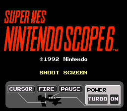 sfc游戏 Nintendo Scope 6 (Europe)