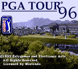 sfc游戏 PGA高尔夫公开赛96(美)PGA Tour '96 (U)