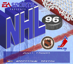 sfc游戏 NHL冰上曲棍球96(欧)NHL '96 (E)