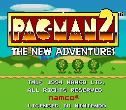 sfc游戏 Pac-Man 2 - The New Adventures (Germany)