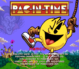 sfc游戏 Pac-in-Time (Europe)