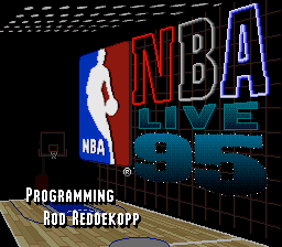 sfc游戏 NBA现场直播赛95(欧)NBA Live '95 (E)