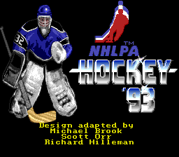 sfc游戏 NHLPA冰棍赛93(美)NHLPA Hockey '93 (U)