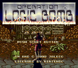 sfc游戏 怒之要塞(欧)Operation Logic Bomb (E)