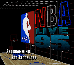 sfc游戏 NBA现场直播赛95(日)NBA Live '95 (J)