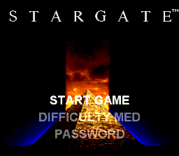 sfc游戏 星际之门测试版(美)Stargate (U) (Beta)