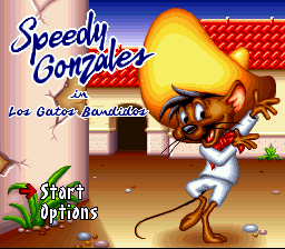 sfc游戏 飞毛腿1.1版(美)Speedy Gonzales in Los Gatos Bandidos (U) (v1.1)