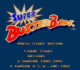 sfc游戏 魔鬼汽球1.0版(美)Super Buster Bros. (U) (v1.0)