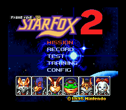 sfc游戏 星战火狐(日)Star Fox - Super Weekend Competition (U)