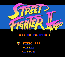 sfc游戏 快打旋风2-加强版1.1版(欧)Street Fighter II Turbo - Hyper Fighting (E) (v1.1)