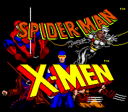 sfc游戏 蜘蛛人与特异功能组(美)Spider-Man and the X-Men in Arcade's Revenge (USA) (Beta) [b]