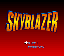 sfc游戏 迦楼逻王(欧)Skyblazer (E)