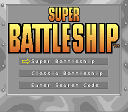 sfc游戏 超级战舰(美)Super Battleship (U)