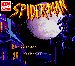 sfc游戏 蜘蛛人-原点测试版(美)Spider-Man (U) (Beta)