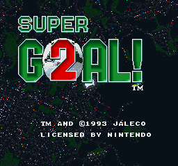 sfc游戏 超级足球2(美)Super Goal! 2 (U)