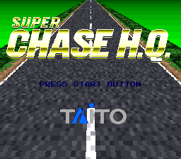 sfc游戏 超级追踪HQ(欧)Super Chase H.Q. (E)