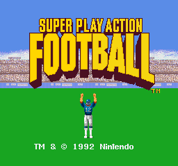 sfc游戏 超动感足球(美)Super Play Action Football (U)