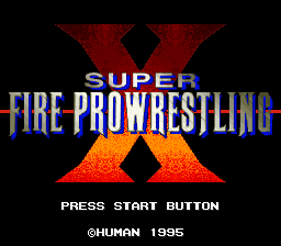 sfc游戏 超火爆摔角X(日)Super Fire Pro Wrestling X (J)