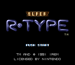 sfc游戏 超级异形战机(美)Super R-Type (U)