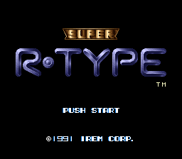 sfc游戏 超级异形战机(日)Super R-Type (J)