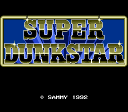 sfc游戏 超级灌篮之星(日)Super Dunk Star (J)