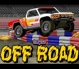 sfc游戏 超级四轮巨无霸赛车(日)Super Off Road (J)