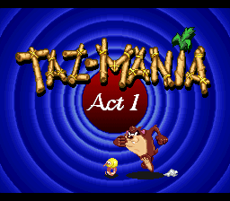 sfc游戏 旋风狗泰茲测试版(美)Taz-Mania (U) (Beta)