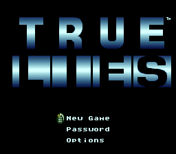 sfc游戏 魔鬼大帝测试版(美)True Lies (U) (Beta)