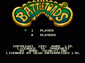 md游戏 忍者蛙（世界）Battletoads (World)