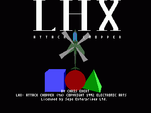 md游戏 武装直升机(美欧)LHX Attack Chopper (USA, Europe)